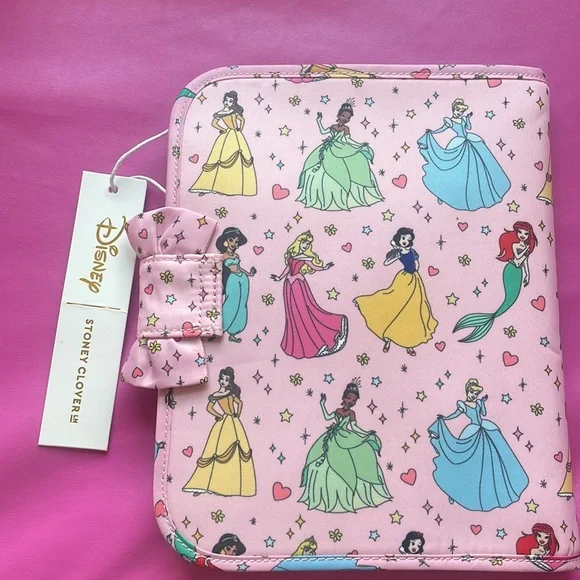 Stoney Clover Lane X Disney Princess Ruffle Notebook NWT w/ paper insert - Picture 3 of 5